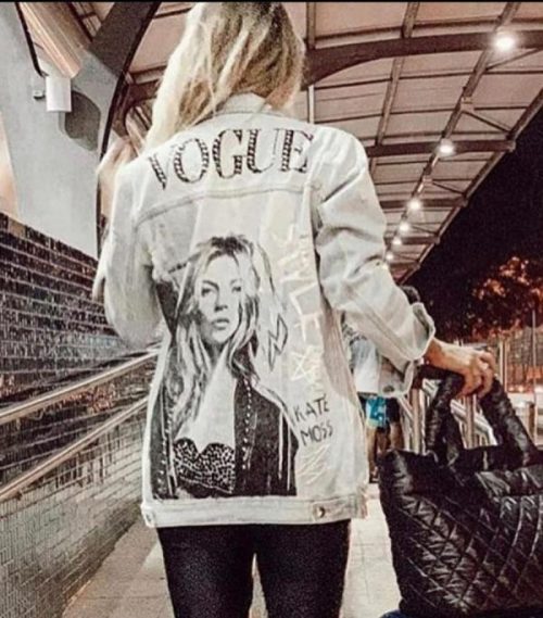 jaqueta vogue jeans